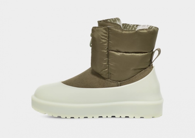 Ugg Classic Maxi Toggle Mini Stövlar Dam Olivgröna | Sverige-67105