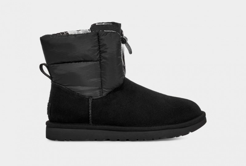 Ugg Classic Maxi Toggle Mini Stövlar Dam Svarta | Sverige-59413