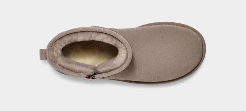 Ugg Classic Mini Bailey Zip Stövlar Dam Bruna | Sverige-56483