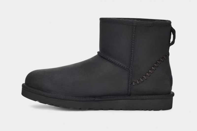 Ugg Classic Mini Deco Stövlar Herr Svarta | Sverige-69153