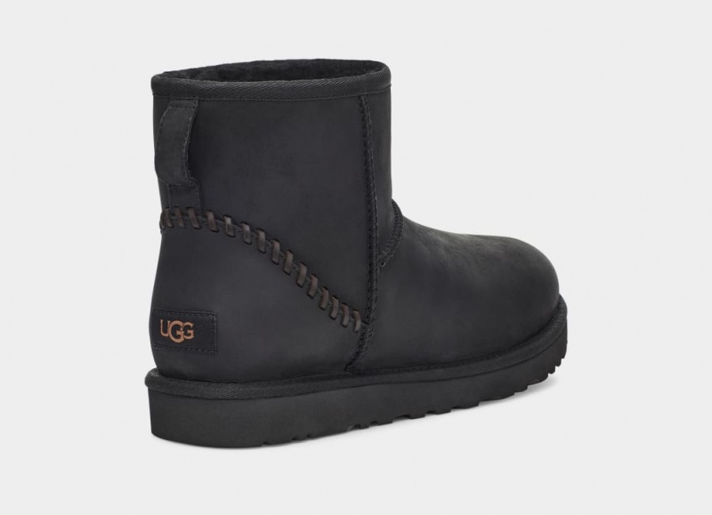 Ugg Classic Mini Deco Stövlar Herr Svarta | Sverige-69153