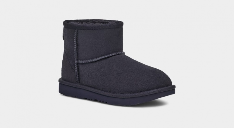 Ugg Classic Mini II Stövlar Barn Marinblå | Sverige-01742