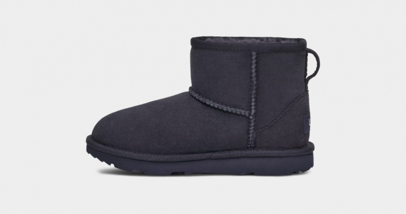 Ugg Classic Mini II Stövlar Barn Marinblå | Sverige-01742