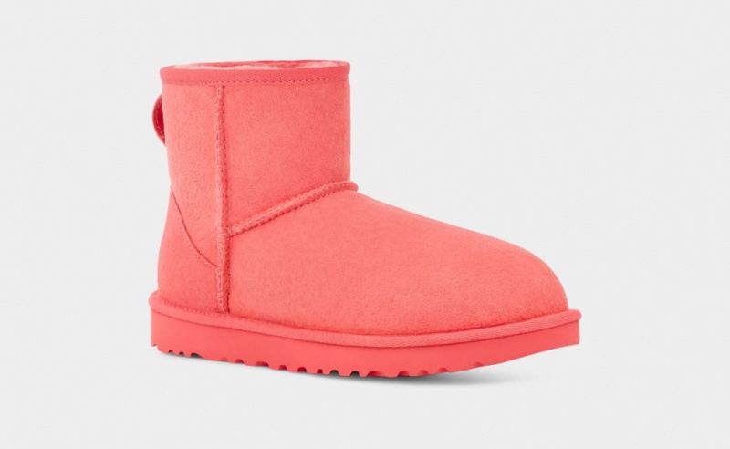 Ugg Classic Mini II Stövlar Dam Rosa | Sverige-65432