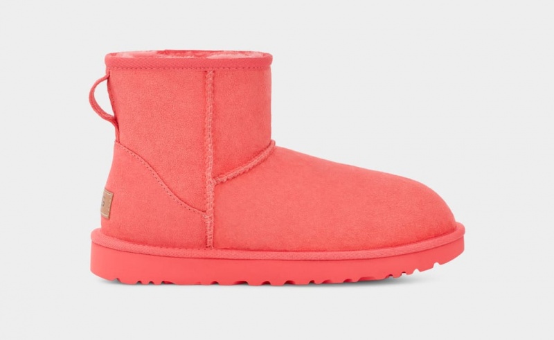 Ugg Classic Mini II Stövlar Dam Rosa | Sverige-65432