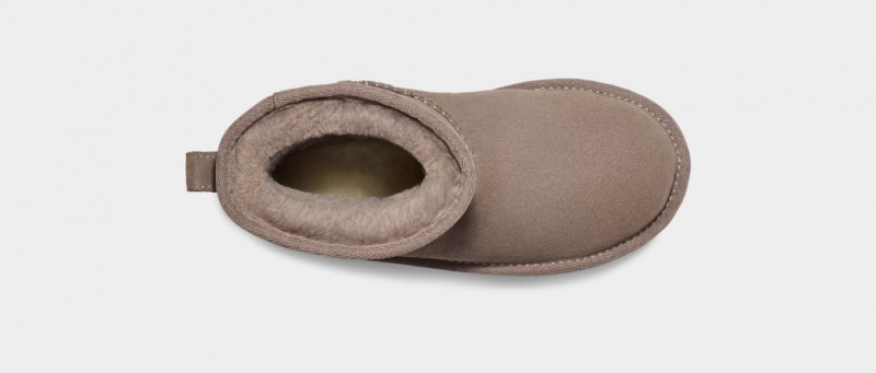 Ugg Classic Mini Platform Stövlar Barn Bruna | Sverige-47930