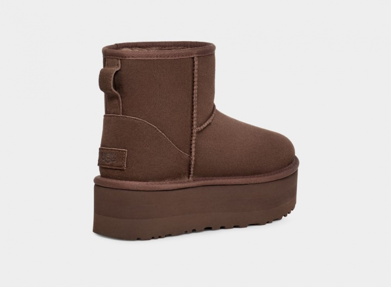 Ugg Classic Mini Platform Stövlar Dam Bruna | Sverige-93507