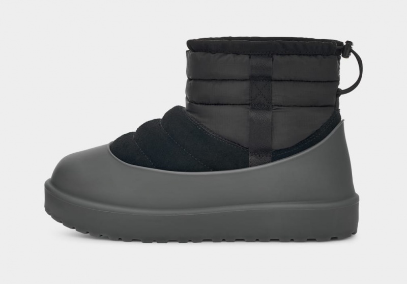 Ugg Classic Mini Pull-On Weather Stövlar Herr Svarta | Sverige-47356