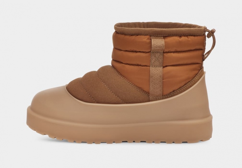 Ugg Classic Mini Pull-On Weather Stövlar Herr Bruna | Sverige-76021