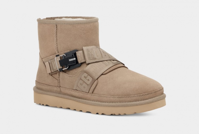 Ugg Classic Mini Quickclick Stövlar Herr Bruna | Sverige-81504