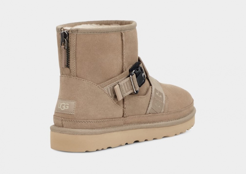 Ugg Classic Mini Quickclick Stövlar Herr Bruna | Sverige-81504