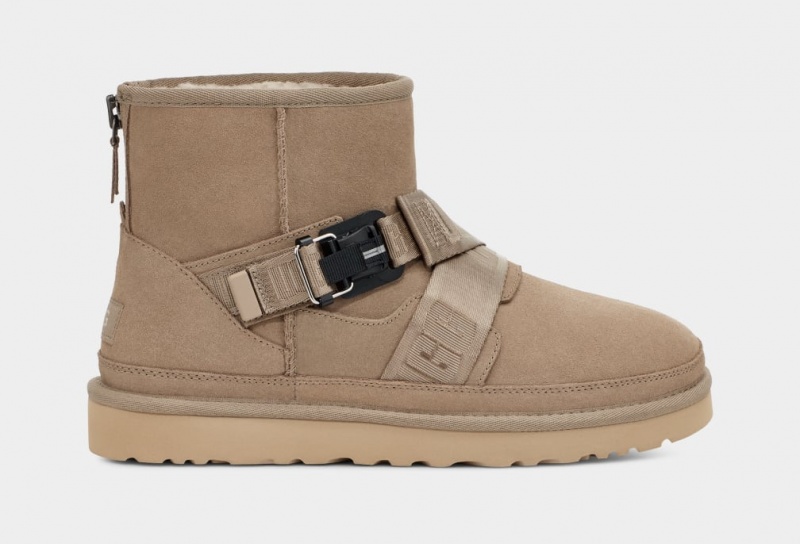 Ugg Classic Mini Quickclick Stövlar Herr Bruna | Sverige-81504