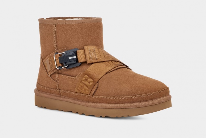 Ugg Classic Mini Quickclick Stövlar Herr Bruna | Sverige-70914