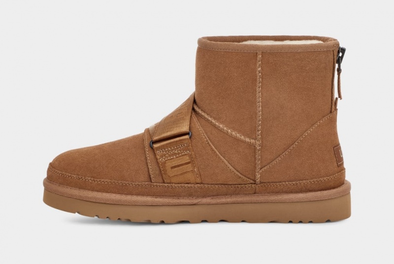 Ugg Classic Mini Quickclick Stövlar Herr Bruna | Sverige-70914