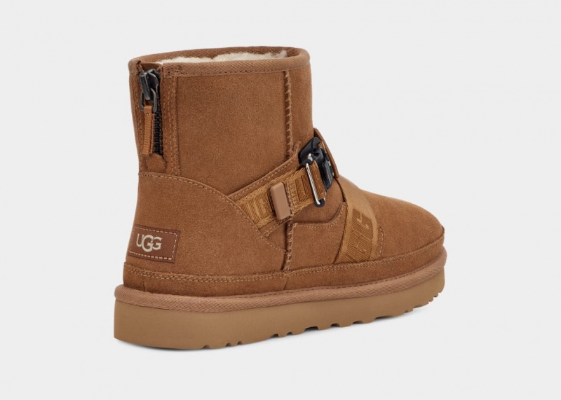 Ugg Classic Mini Quickclick Stövlar Herr Bruna | Sverige-70914