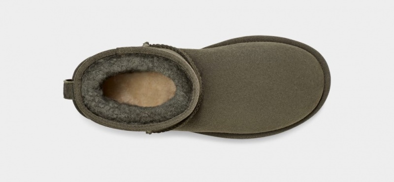 Ugg Classic Mini Regenerate Stövlar Dam Olivgröna | Sverige-37690