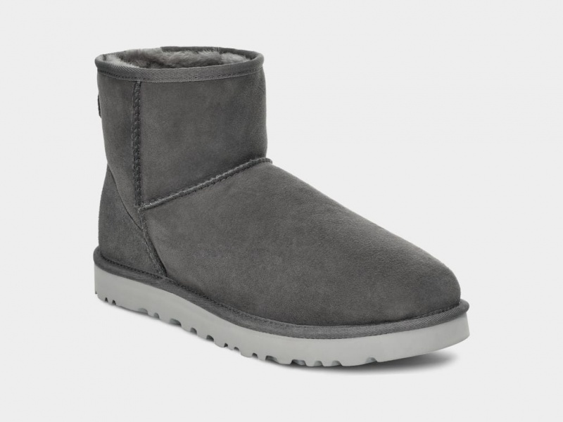 Ugg Classic Mini Stövlar Herr Mörkgrå | Sverige-30261