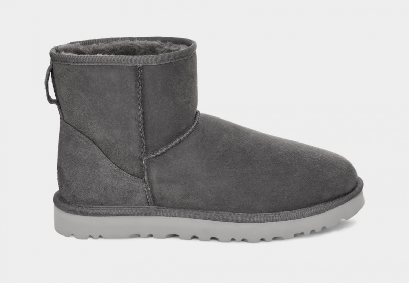 Ugg Classic Mini Stövlar Herr Mörkgrå | Sverige-30261