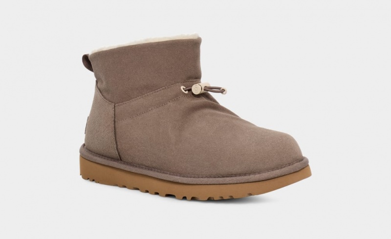 Ugg Classic Mini Toggler Stövlar Dam Bruna | Sverige-75863