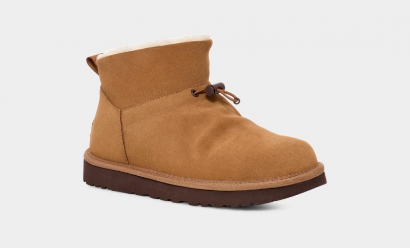 Ugg Classic Mini Toggler Stövlar Dam Bruna | Sverige-03582