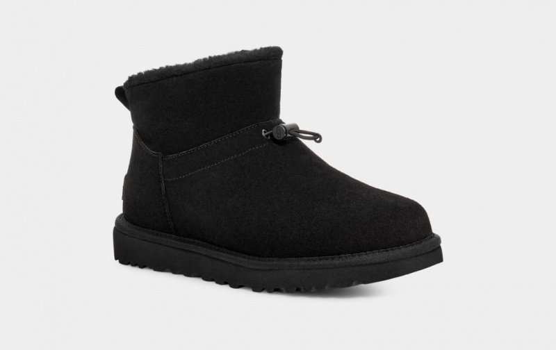 Ugg Classic Mini Toggler Stövlar Dam Svarta | Sverige-41837