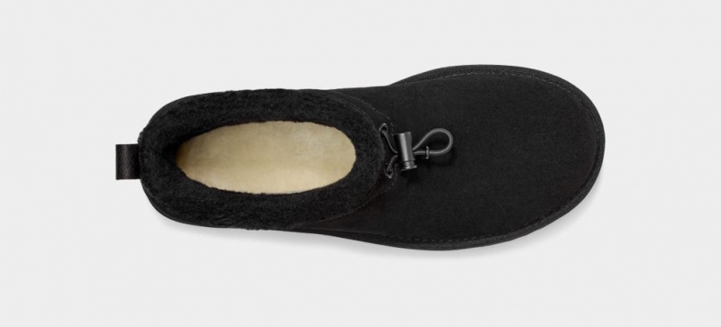 Ugg Classic Mini Toggler Stövlar Dam Svarta | Sverige-41837