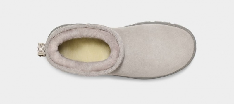 Ugg Classic Ultra Mini Clear Stövlar Dam Grå | Sverige-41802