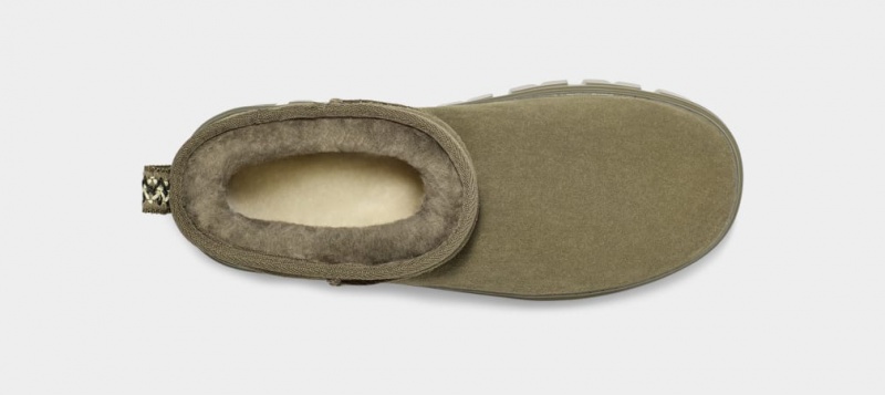 Ugg Classic Ultra Mini Clear Stövlar Dam Olivgröna | Sverige-49132