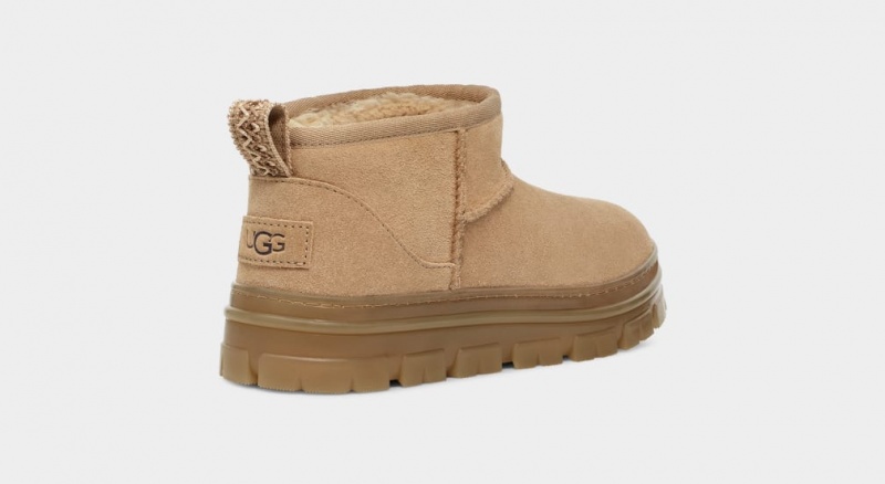 Ugg Classic Ultra Mini Clear Stövlar Dam Senapsgult | Sverige-30971