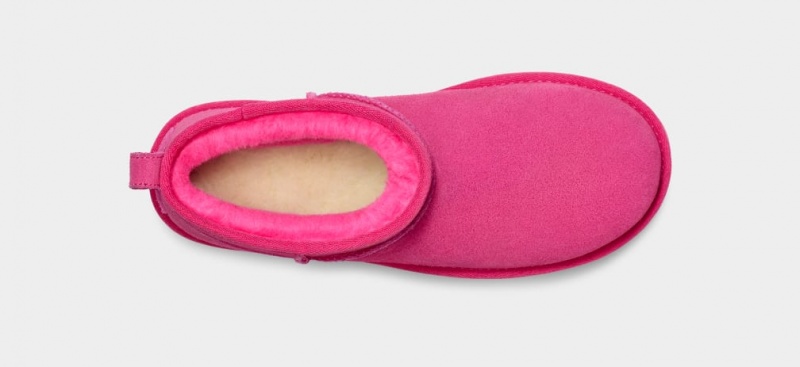 Ugg Classic Ultra Mini Platform Stövlar Dam Rosa | Sverige-19274