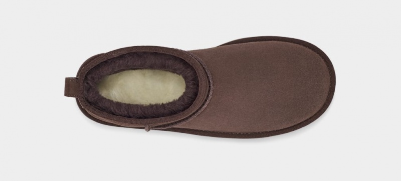 Ugg Classic Ultra Mini Platform Stövlar Dam Choklad | Sverige-13084