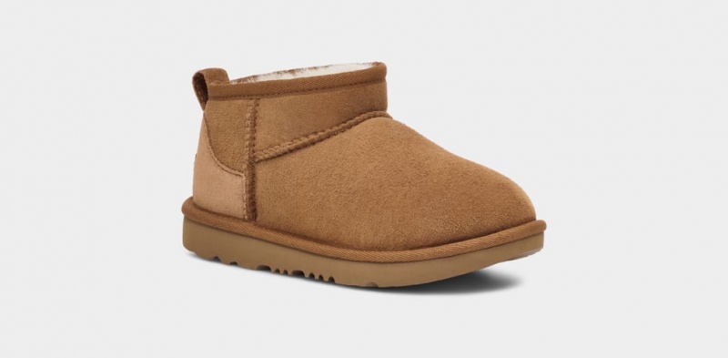 Ugg Classic Ultra Mini Stövlar Barn Bruna | Sverige-62078