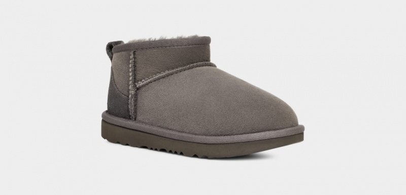 Ugg Classic Ultra Mini Stövlar Barn Grå | Sverige-05862