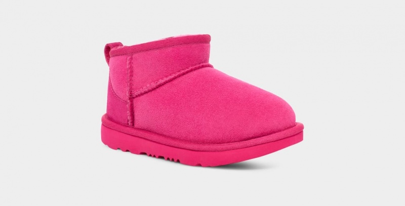 Ugg Classic Ultra Mini Stövlar Barn Rosa | Sverige-95871