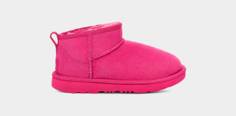 Ugg Classic Ultra Mini Stövlar Barn Rosa | Sverige-95871