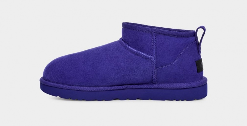 Ugg Classic Ultra Mini Stövlar Dam Blå | Sverige-43781