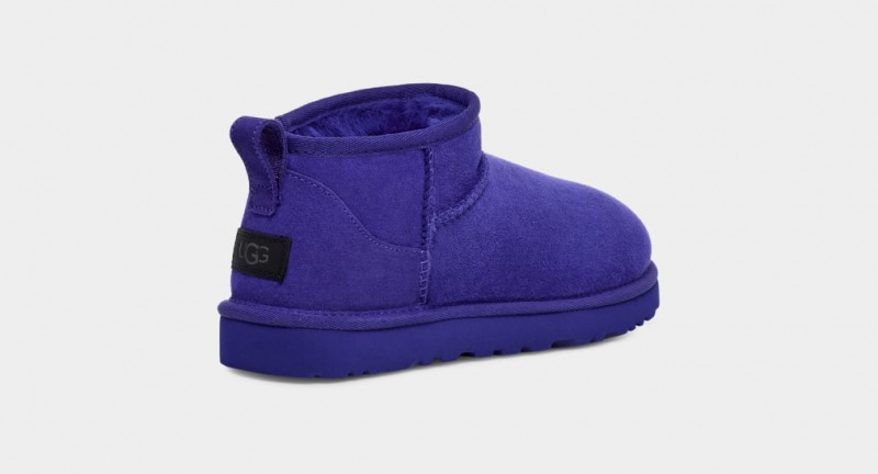 Ugg Classic Ultra Mini Stövlar Dam Blå | Sverige-43781