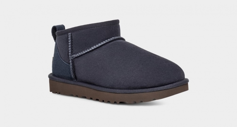 Ugg Classic Ultra Mini Stövlar Dam Blå | Sverige-64150