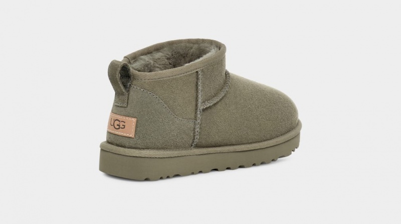 Ugg Classic Ultra Mini Stövlar Dam Gröna | Sverige-82407