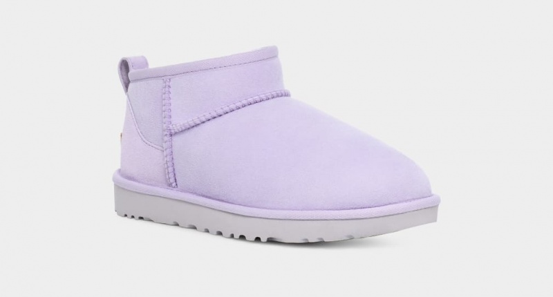 Ugg Classic Ultra Mini Stövlar Dam Olivgröna | Sverige-02976