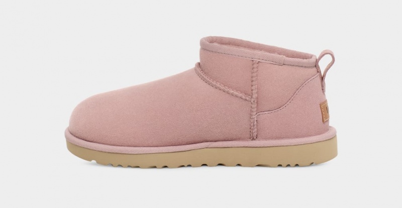 Ugg Classic Ultra Mini Stövlar Dam Rosa Grå | Sverige-37245