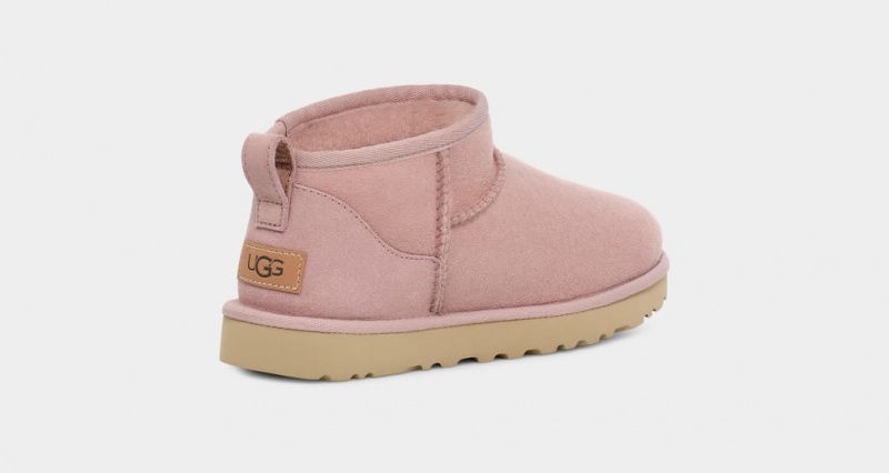 Ugg Classic Ultra Mini Stövlar Dam Rosa Grå | Sverige-37245