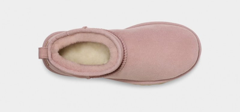 Ugg Classic Ultra Mini Stövlar Dam Rosa Grå | Sverige-37245