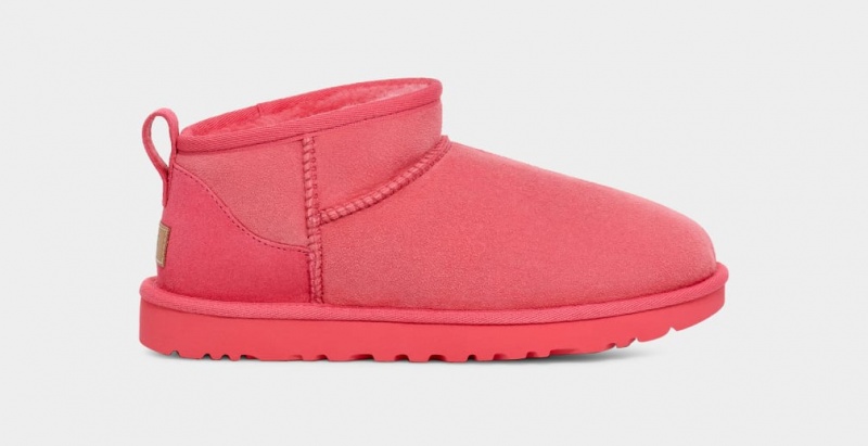 Ugg Classic Ultra Mini Stövlar Dam Rosa | Sverige-58627