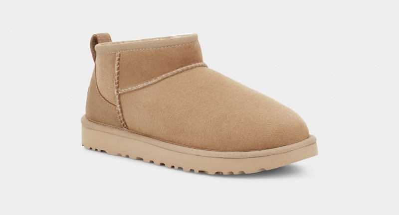 Ugg Classic Ultra Mini Stövlar Dam Senapsgult | Sverige-45136