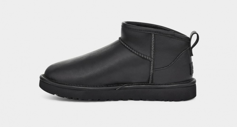 Ugg Classic Ultra Mini Stövlar Dam Svarta | Sverige-79364