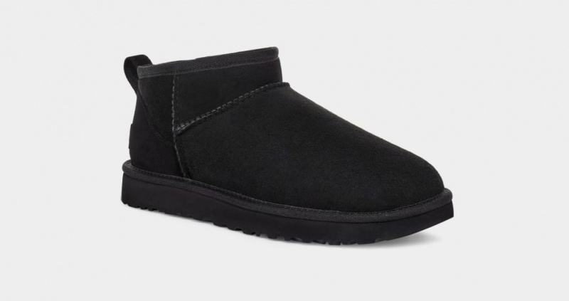 Ugg Classic Ultra Mini Stövlar Dam Svarta | Sverige-60571