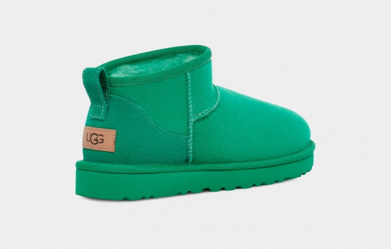 Ugg Classic Ultra Mini Stövlar Dam Turkos Gröna | Sverige-54672