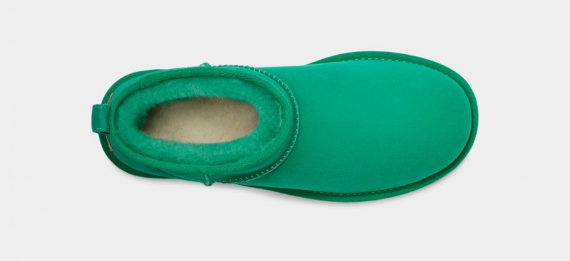 Ugg Classic Ultra Mini Stövlar Dam Turkos Gröna | Sverige-54672