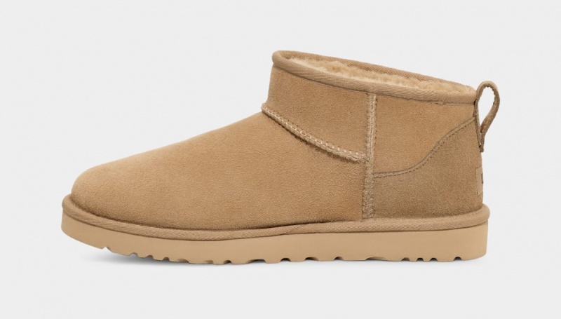 Ugg Classic Ultra Mini Stövlar Herr Senapsgult | Sverige-98640